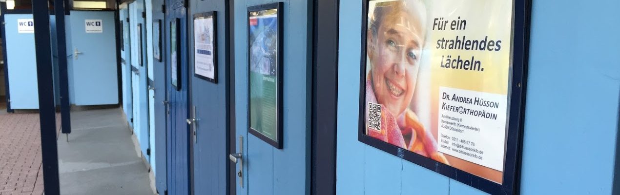 Werbung im Freibad Werbung im Freibad